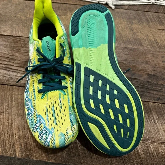 ASICS Noosa Tri 14 Shoes - Men’s US 11 - Safety Yellow NEW - Picture 4 of 11